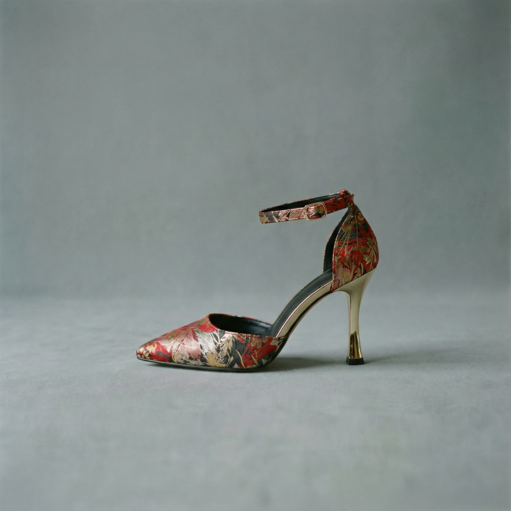 The Empress Ankle Strap Heels