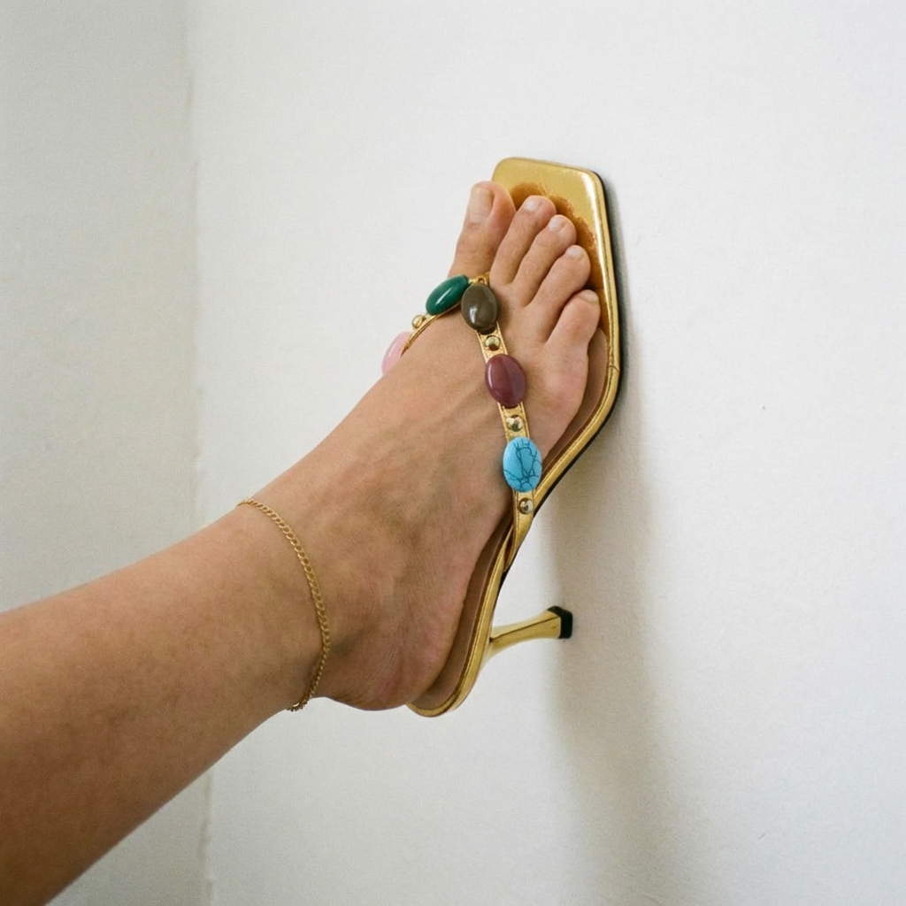 The Rosalia Stone Heels