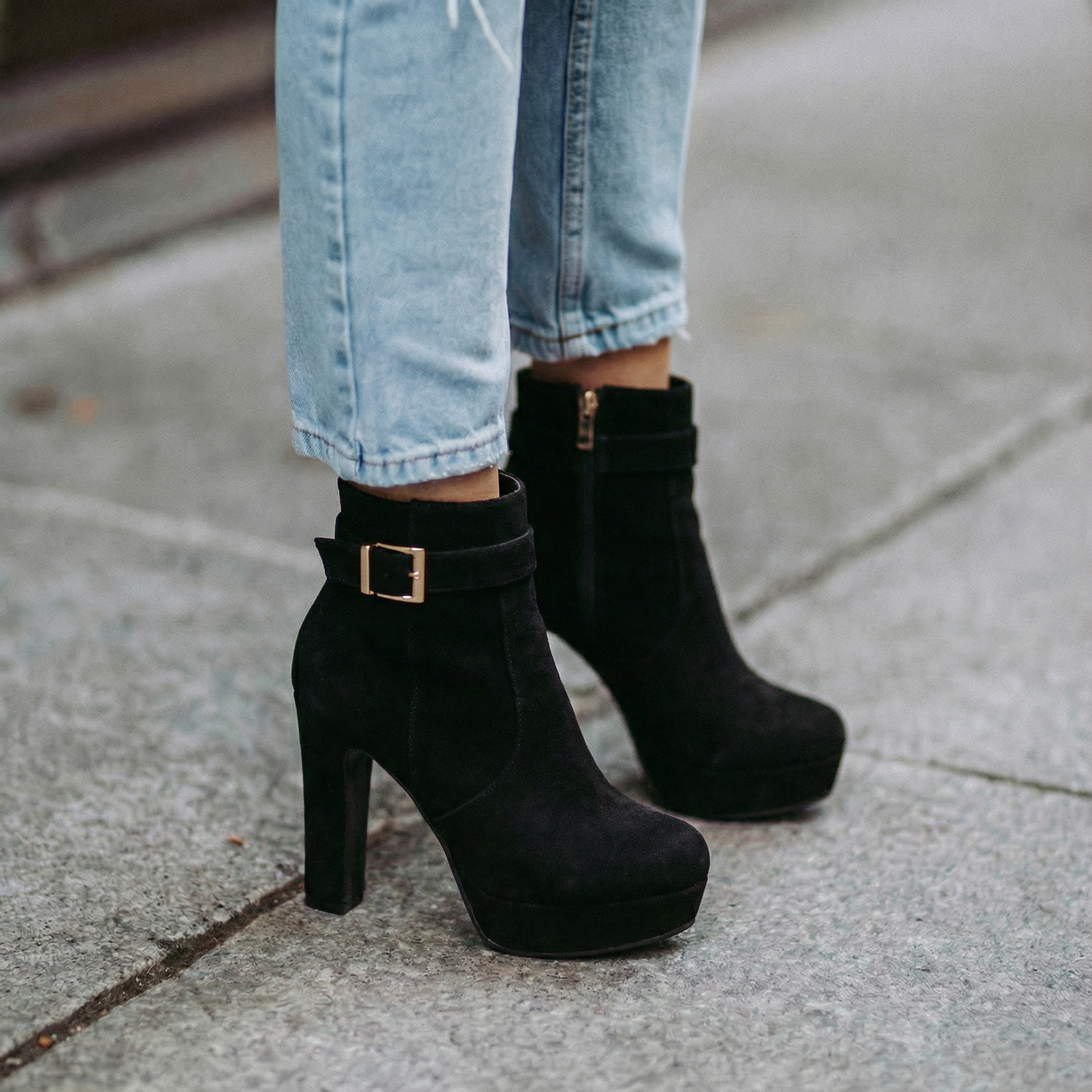 The Natasha Buckle Boot