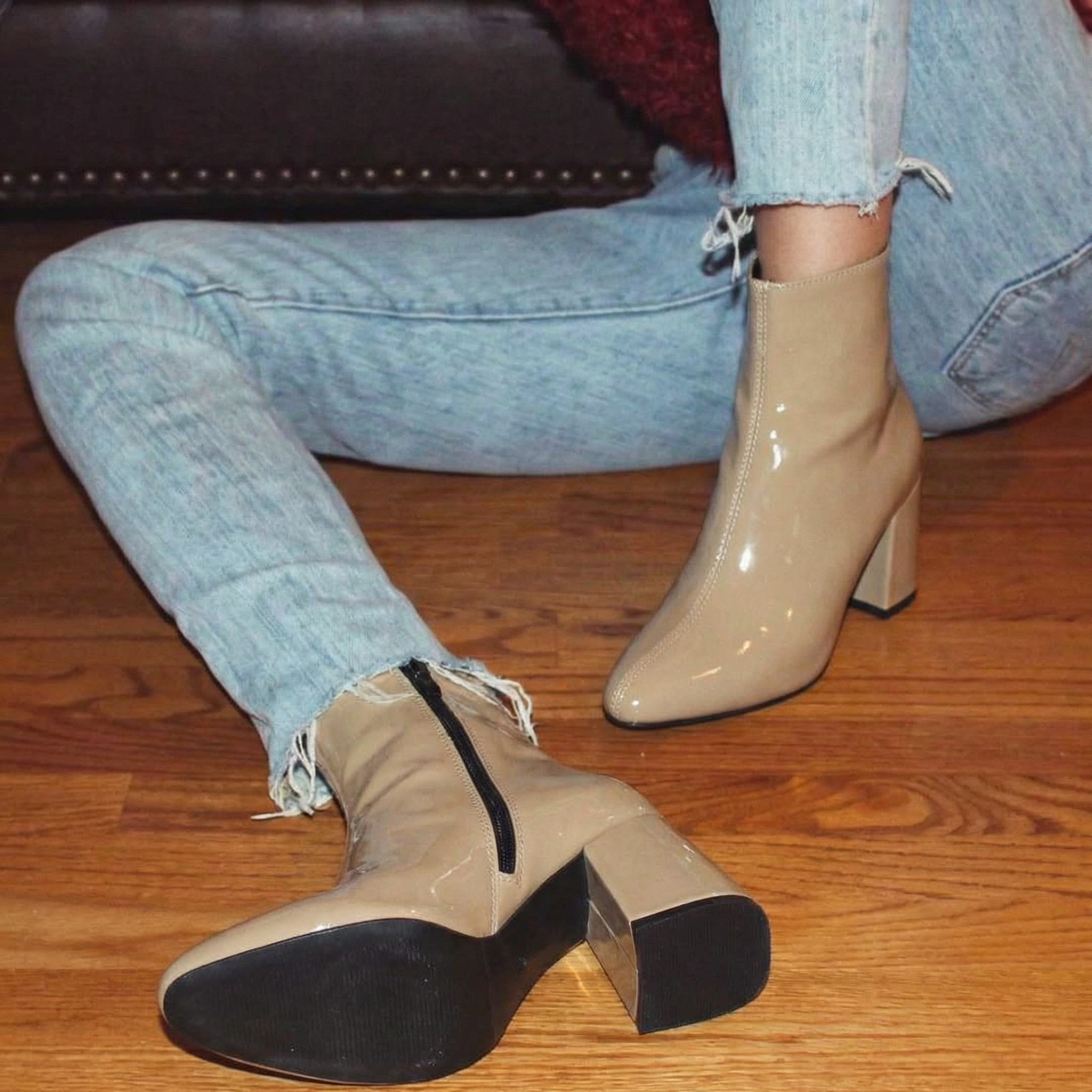 Downtown Patent Boots