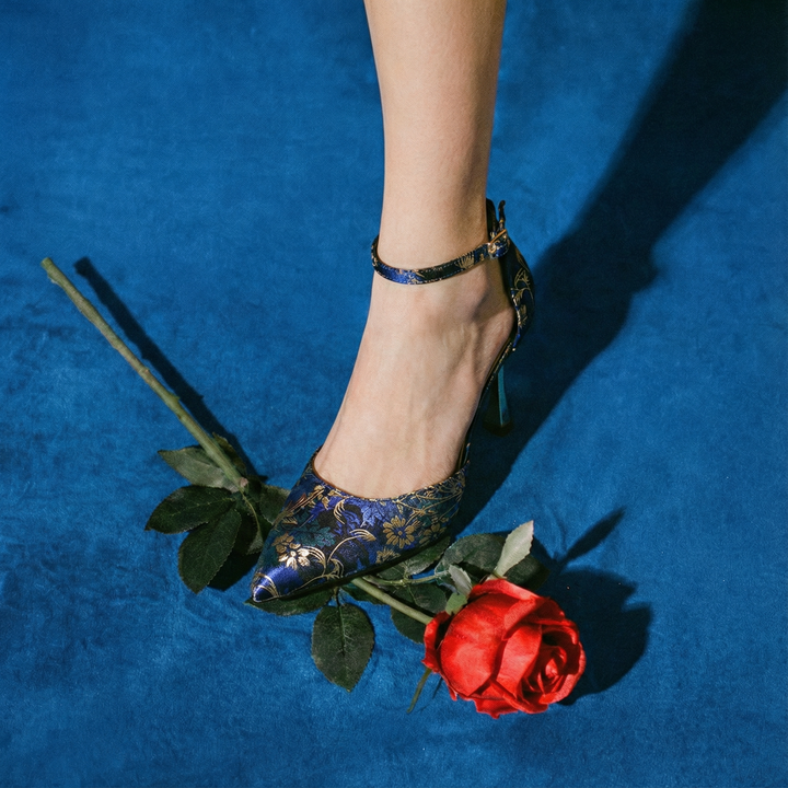The Empress Ankle Strap Heels