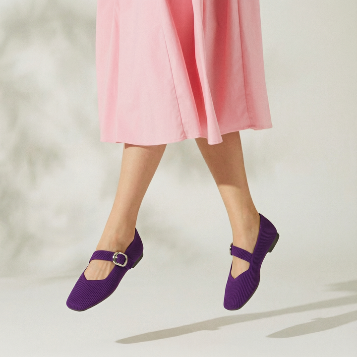 Square Toe Mary Janes