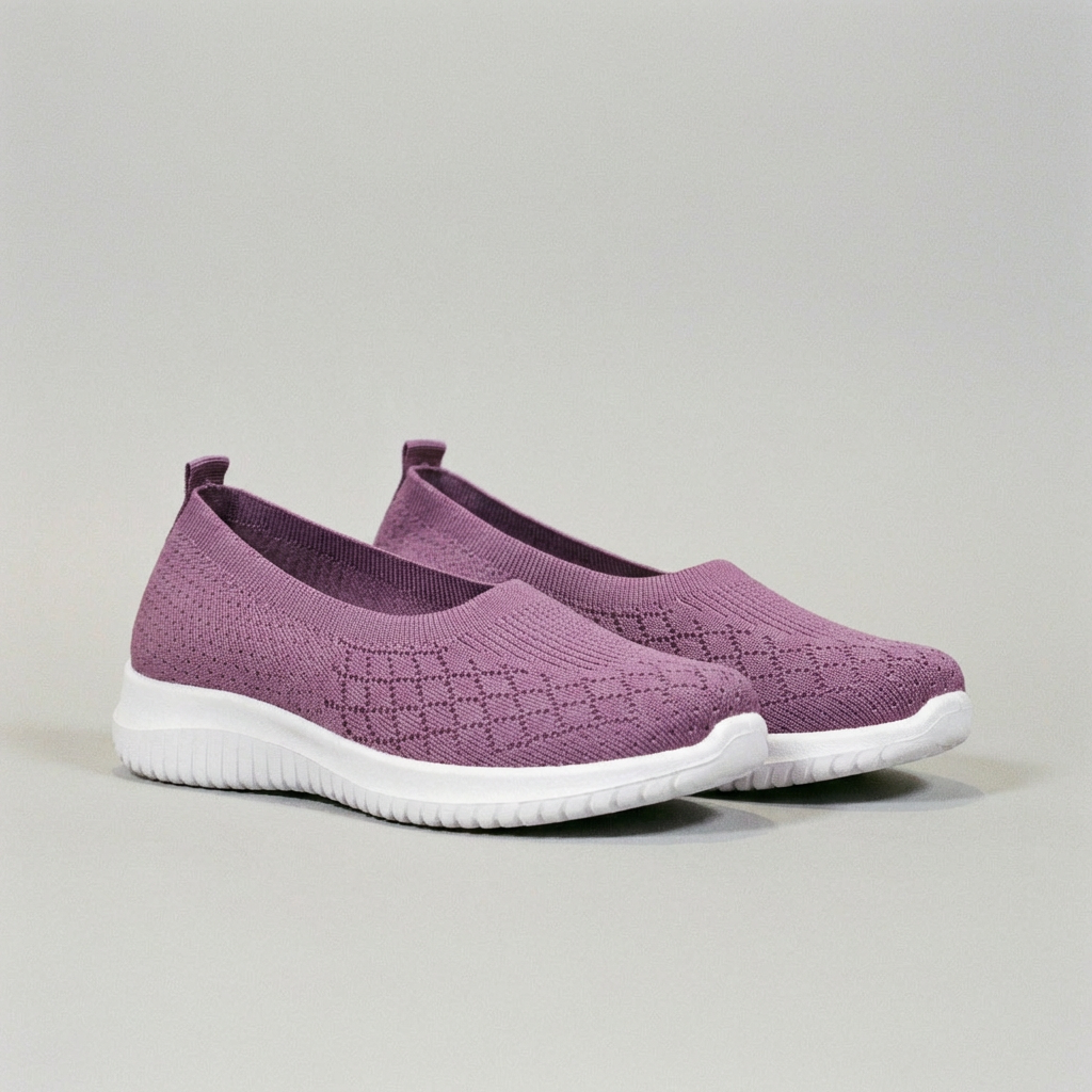 Square-Toe Cushioned Flats
