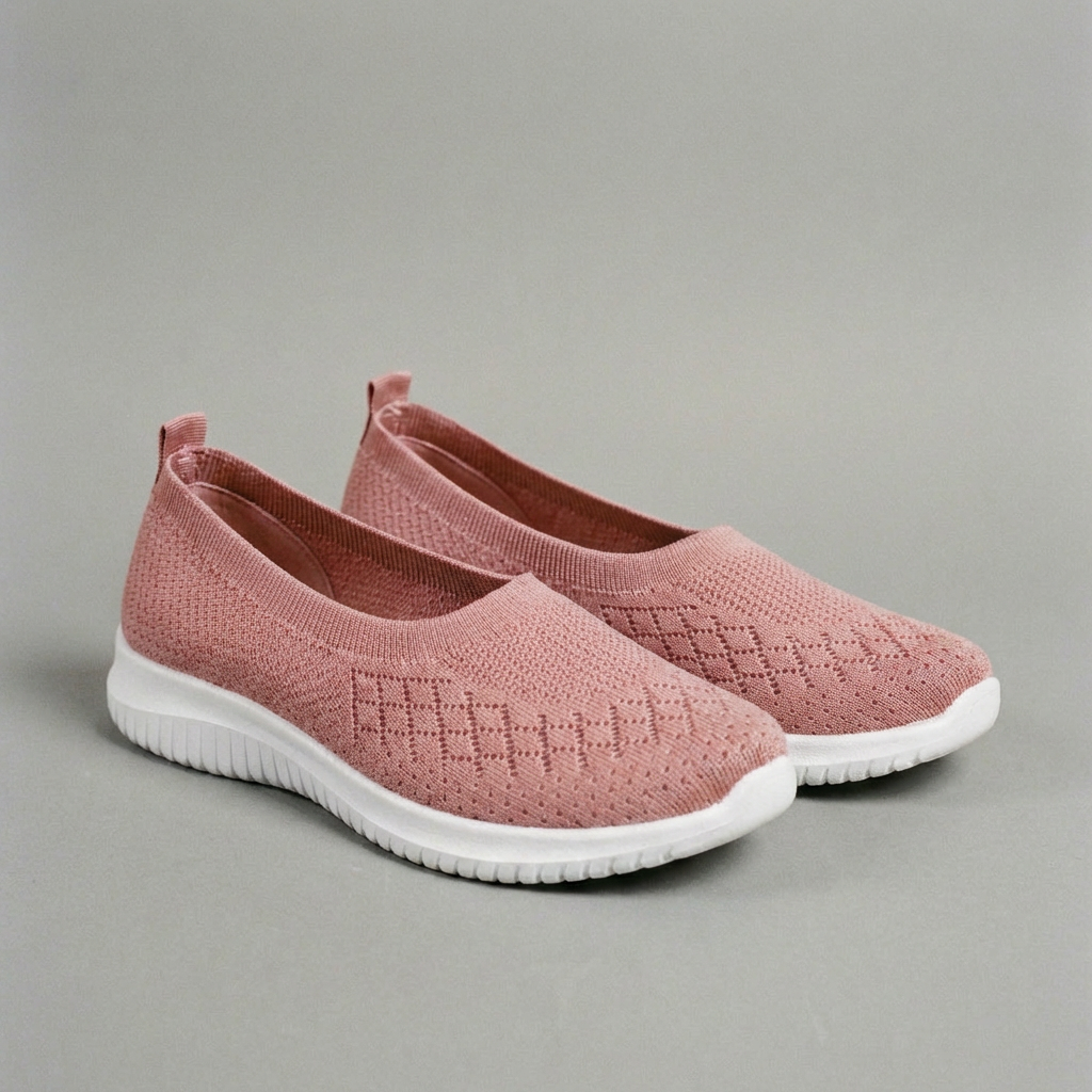 Square-Toe Cushioned Flats