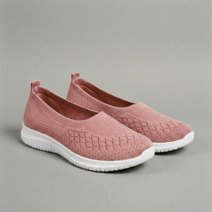 Square-Toe Cushioned Flats