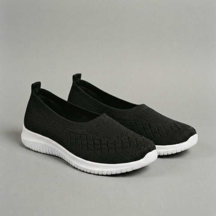 Square-Toe Cushioned Flats