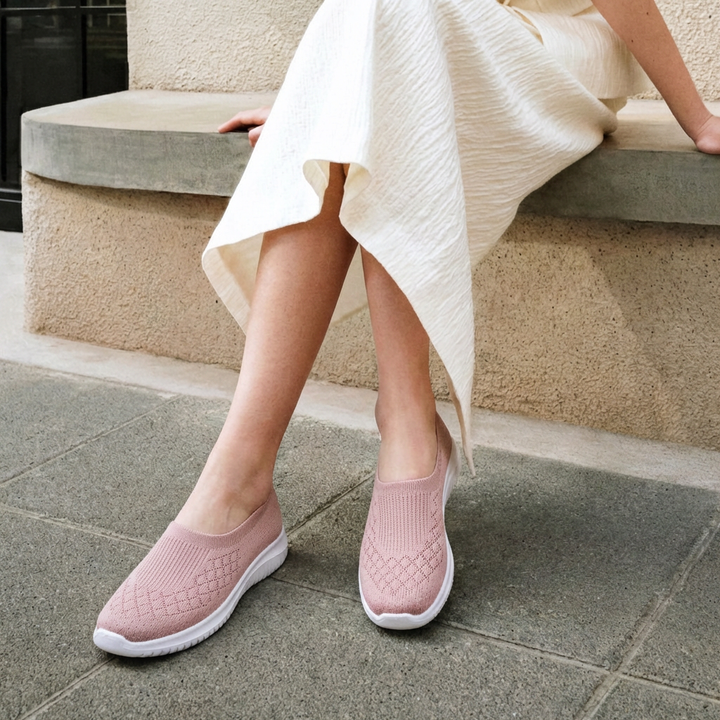 Square-Toe Cushioned Flats