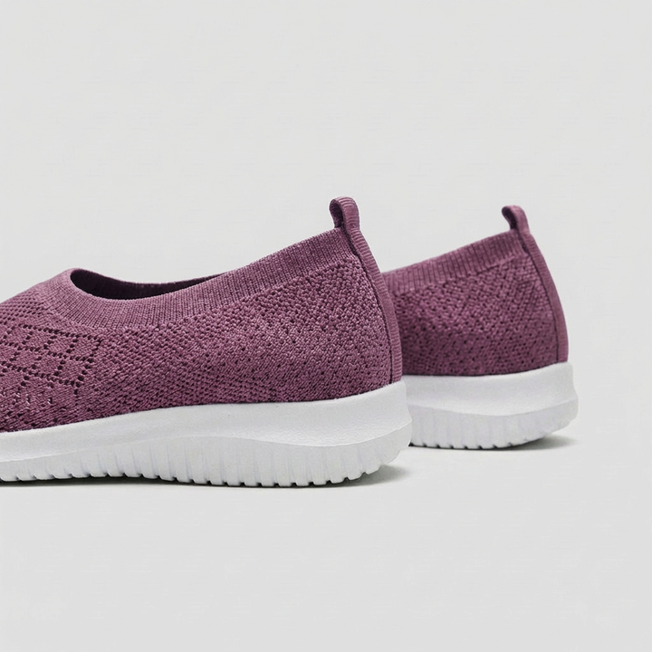 Square-Toe Cushioned Flats