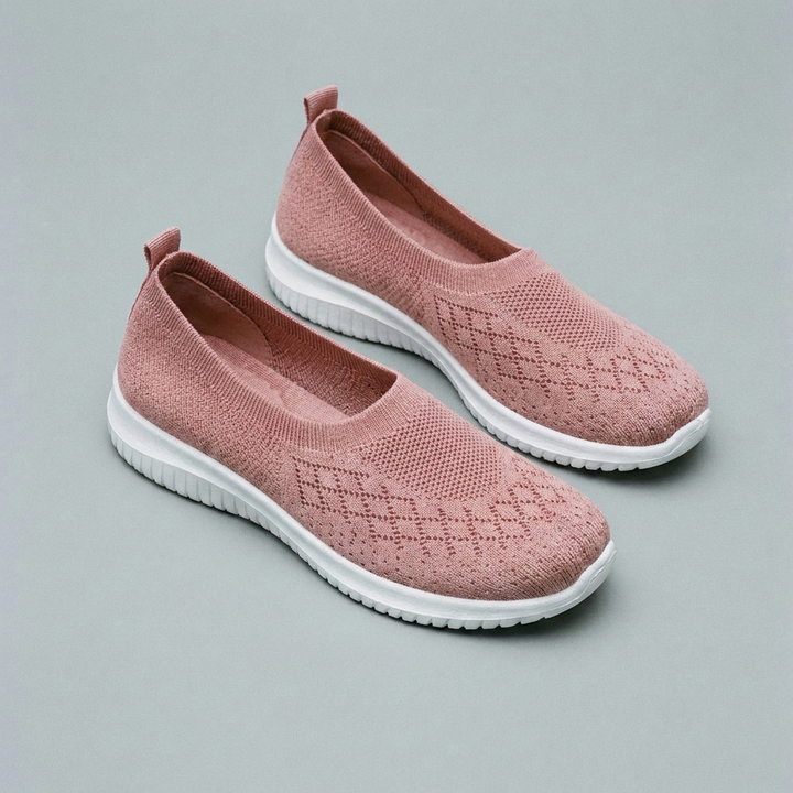 Square-Toe Cushioned Flats