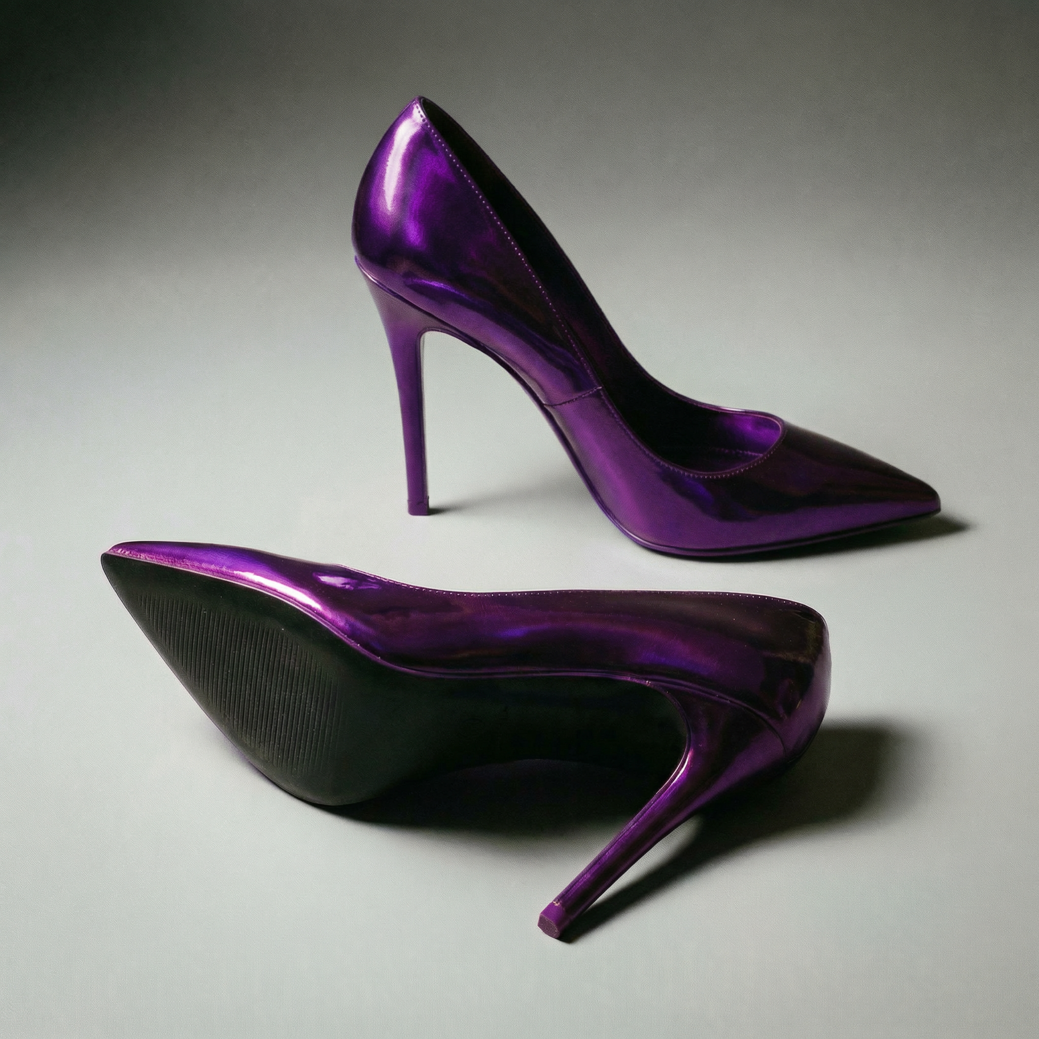 Scarlet Stiletto Pumps