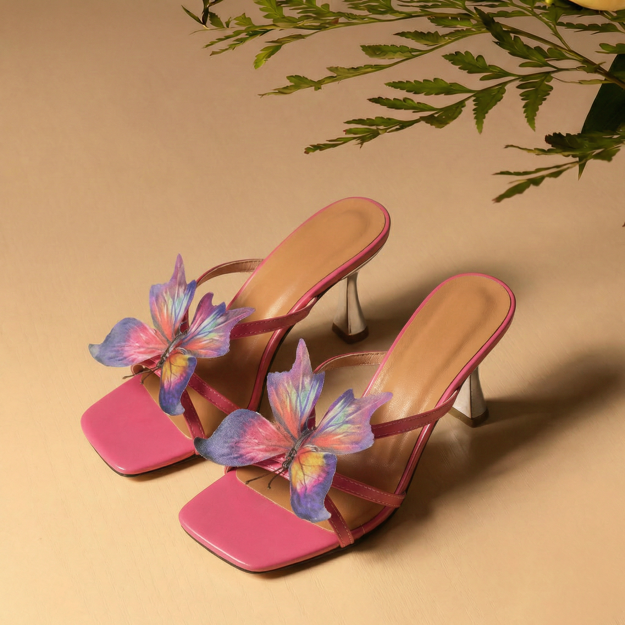 Butterfly Bloom Heels
