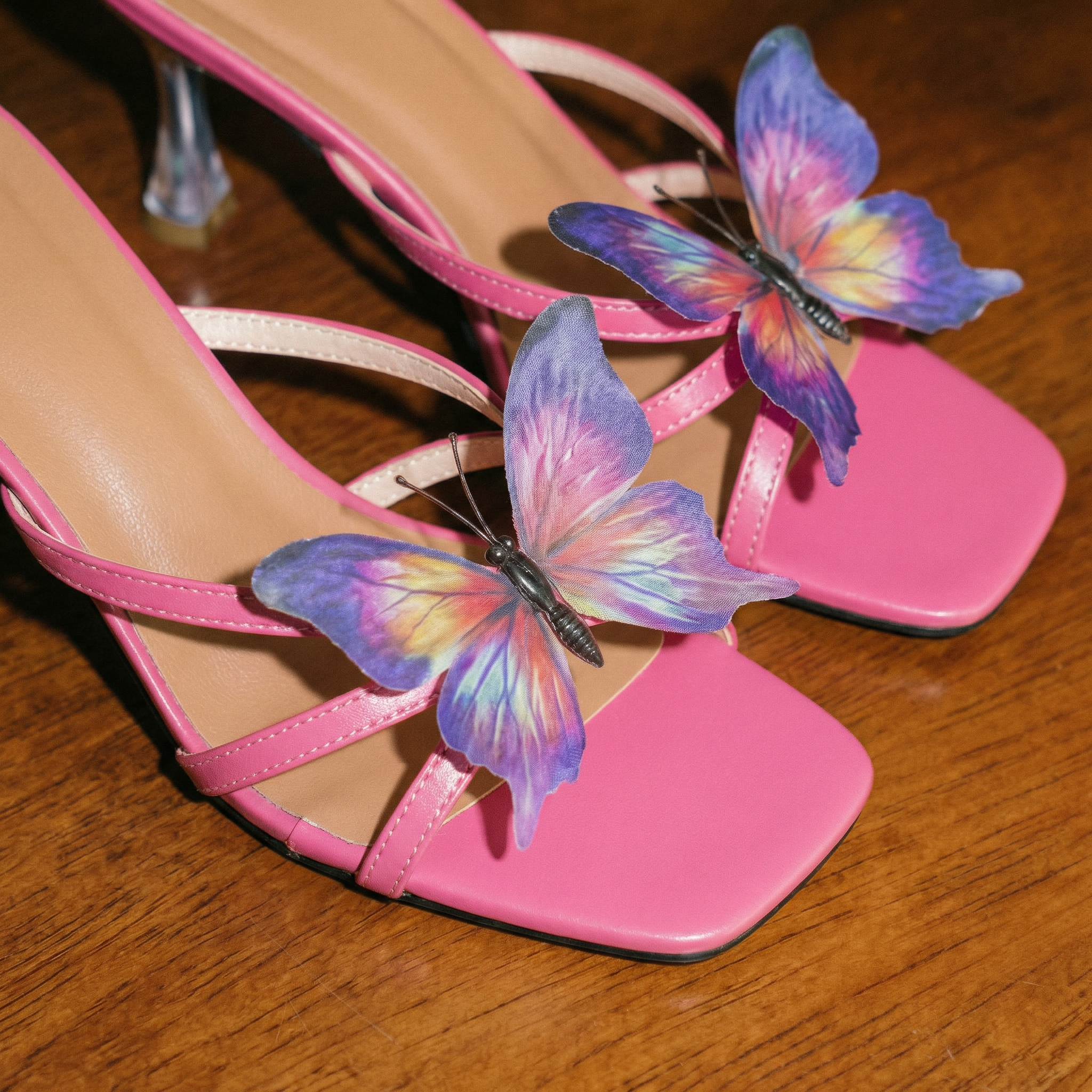 Butterfly Bloom Heels