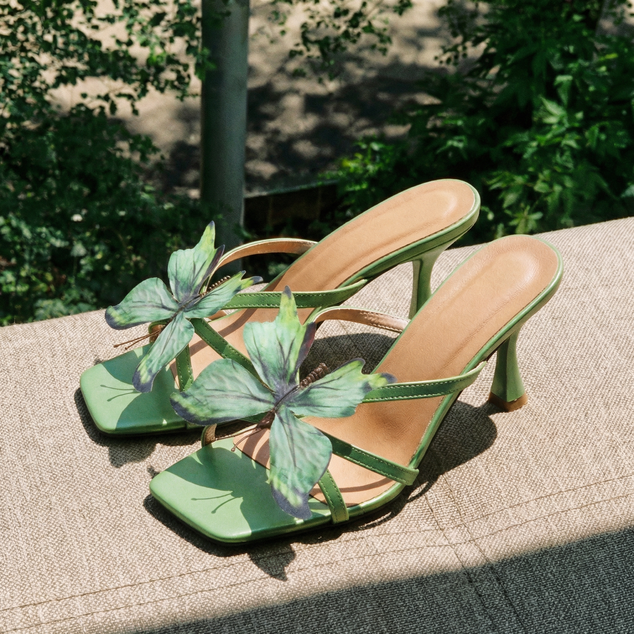 Butterfly Bloom Heels