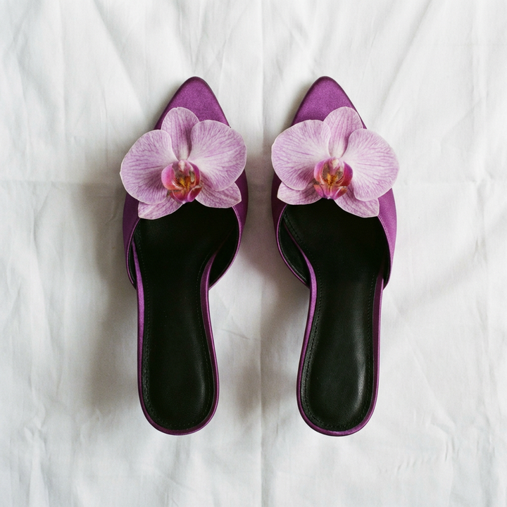 Orchid Whisper Heels