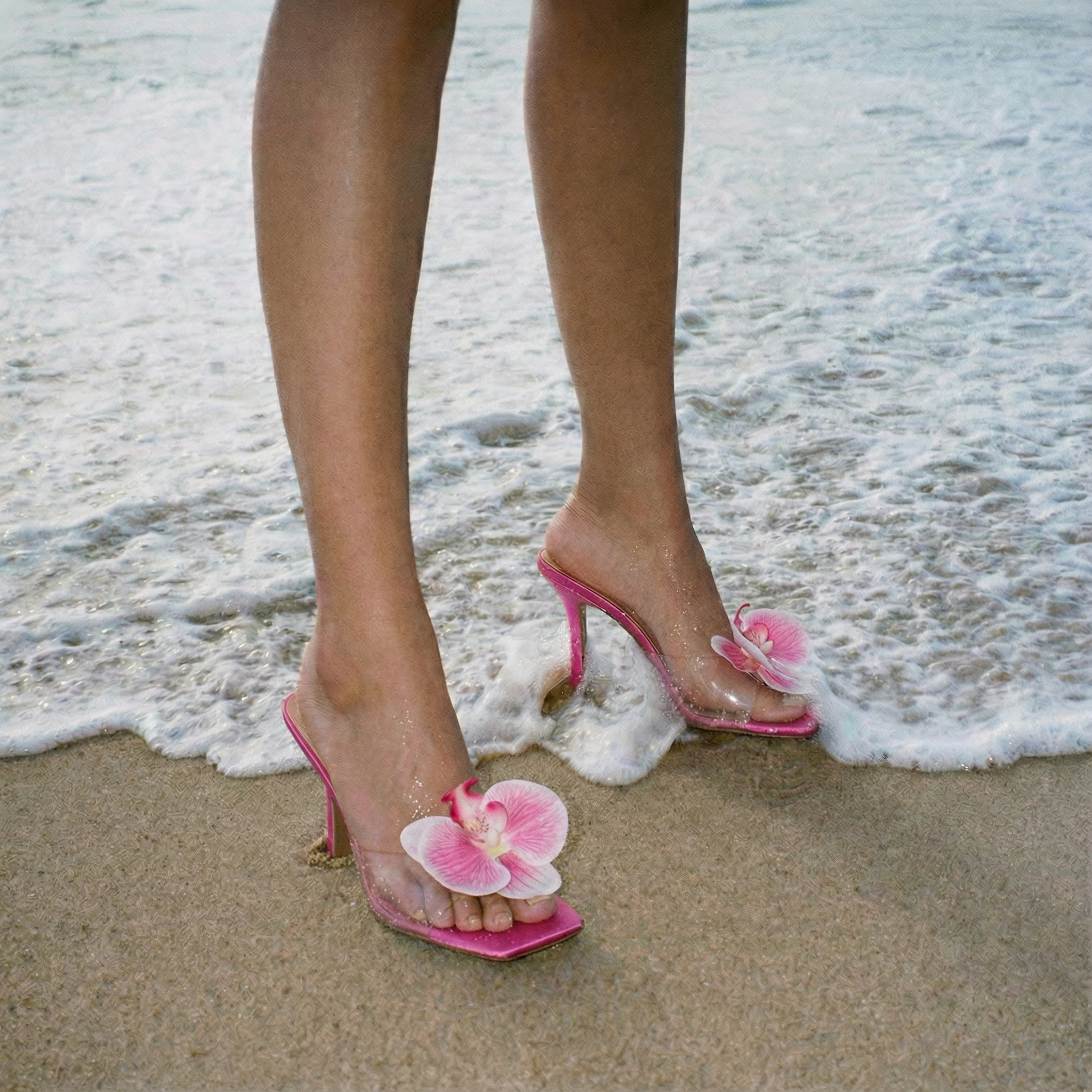 The Dahlia Bloom Heels