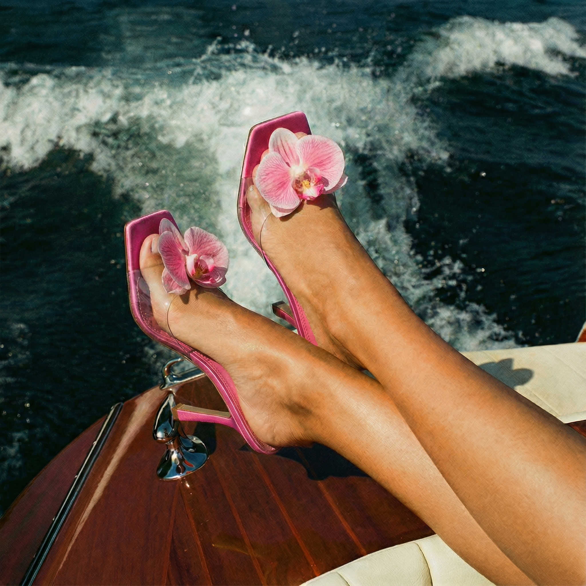 The Dahlia Bloom Heels