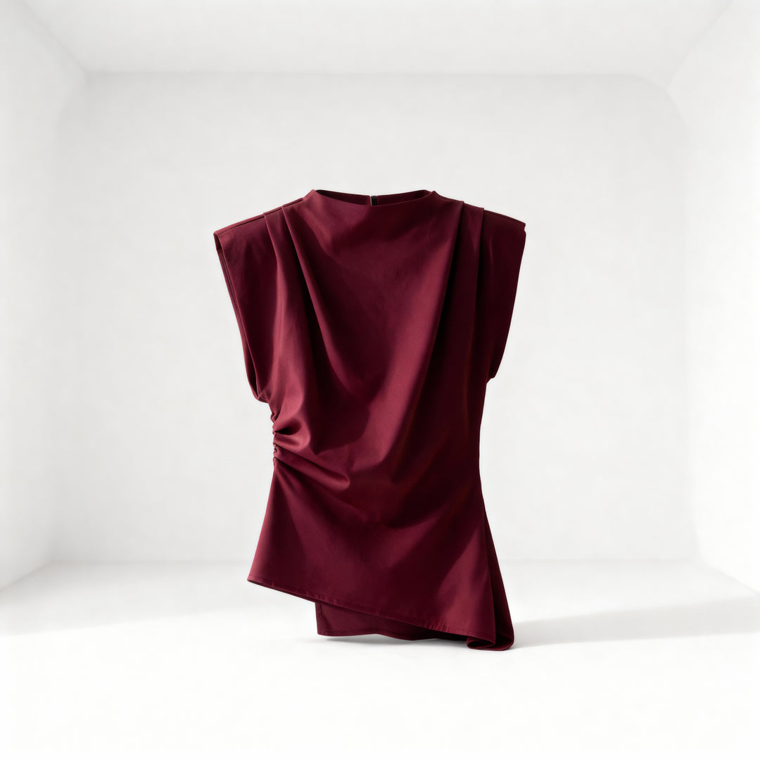Milano Draped Sculpt Top