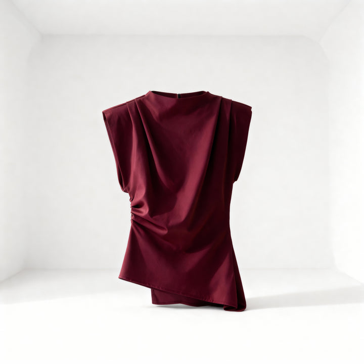 Milano Draped Sculpt Top