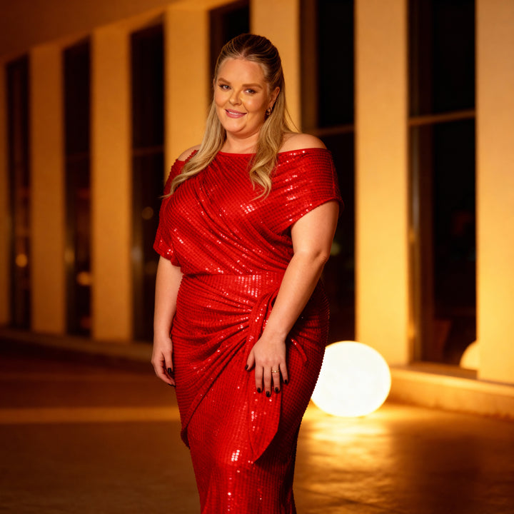 Holiday Wrap Dress