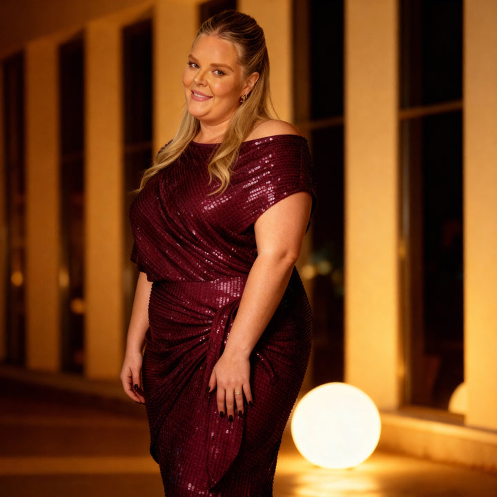 Holiday Wrap Dress