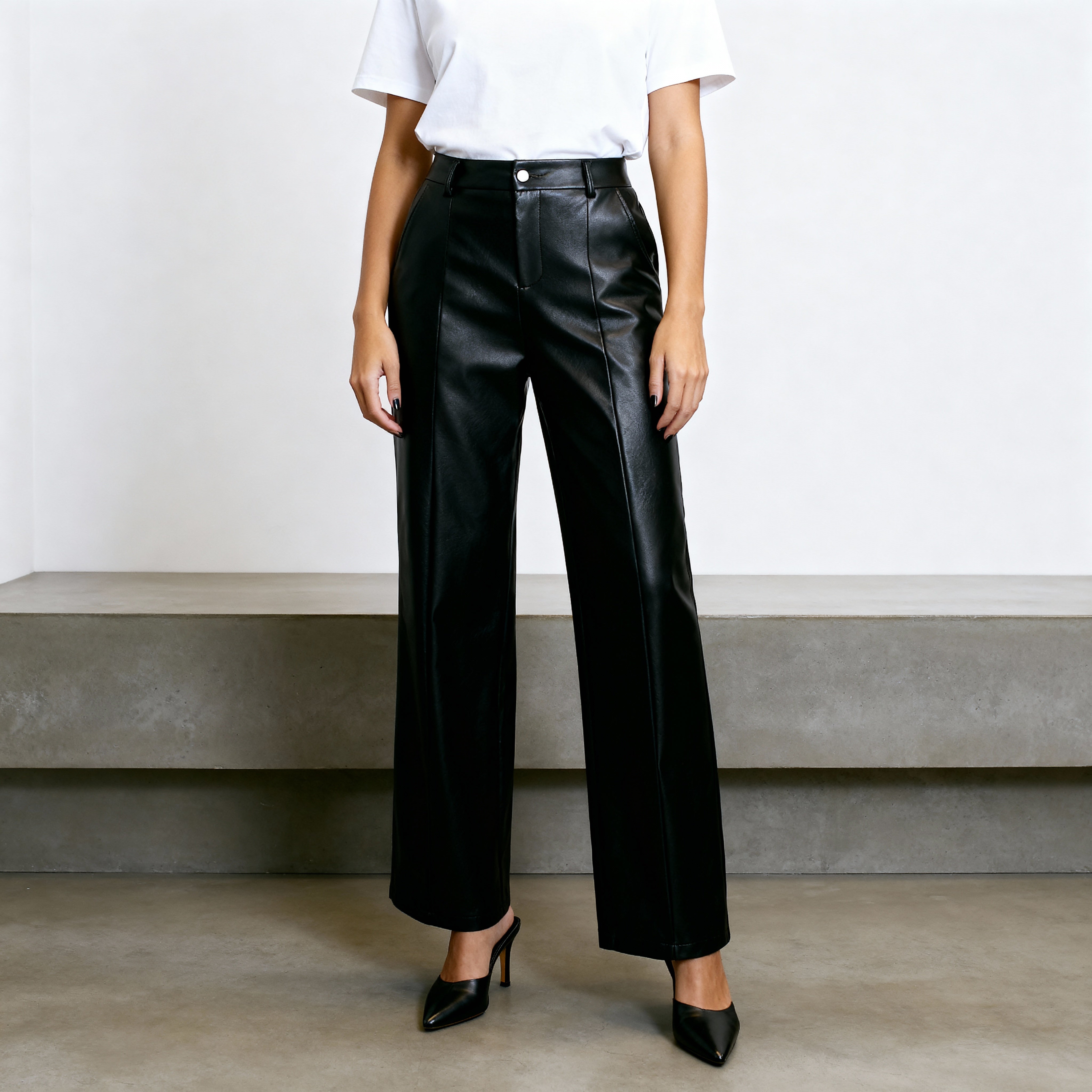 Portofino Leather Trousers