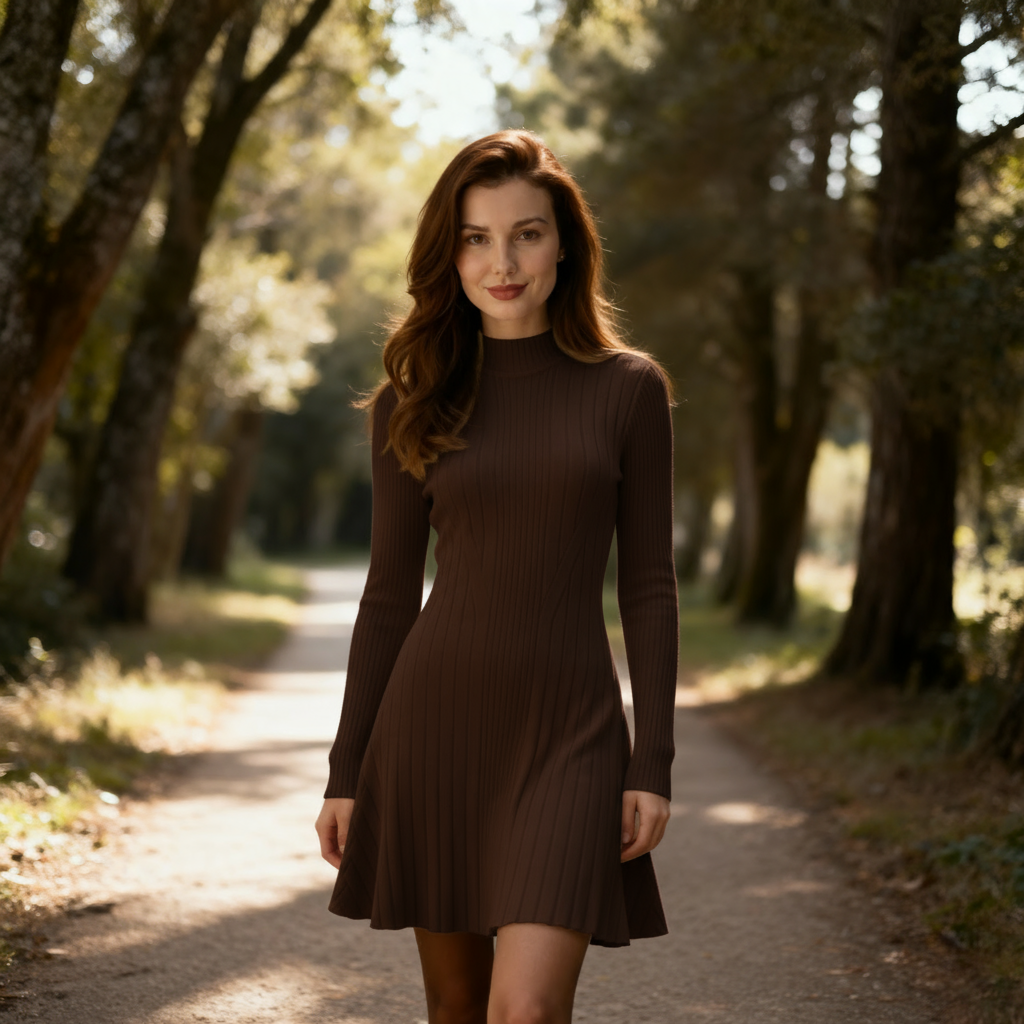 The Aria Rib Mini Dress