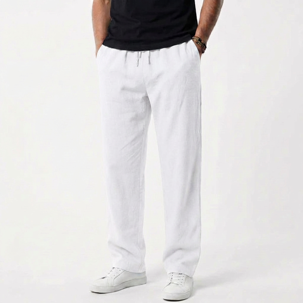 The Travel Linen Pants