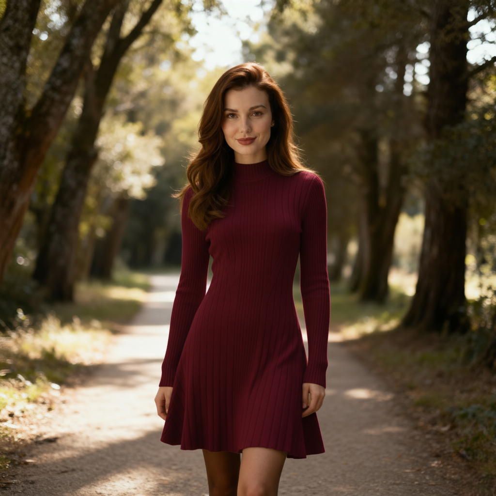 The Aria Rib Mini Dress