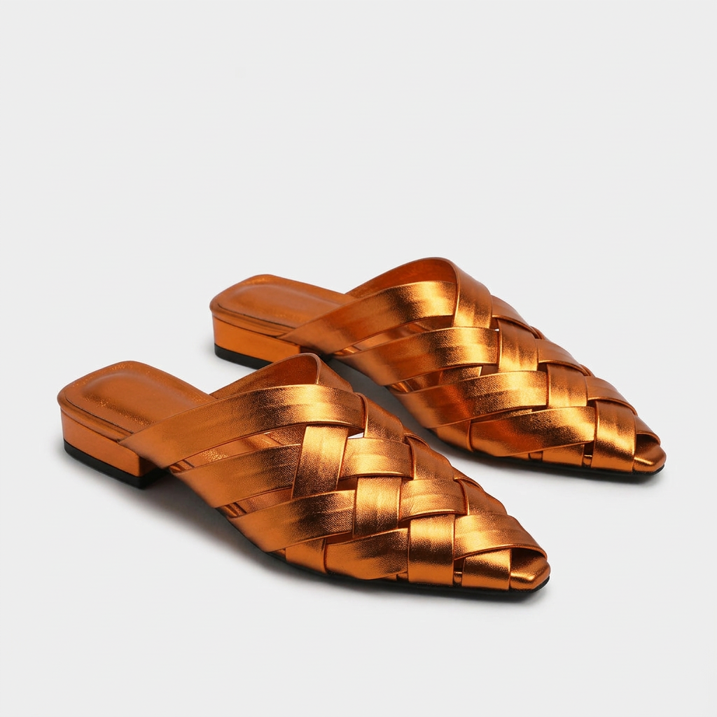 Verona Woven Flats