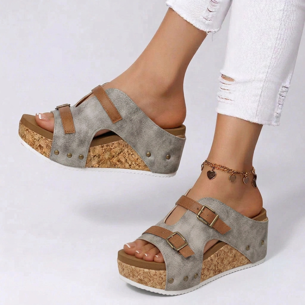 The Amalfi Platform Sandals