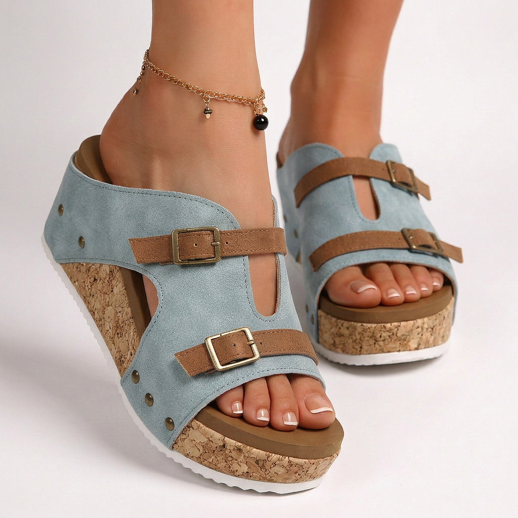 The Amalfi Platform Sandals