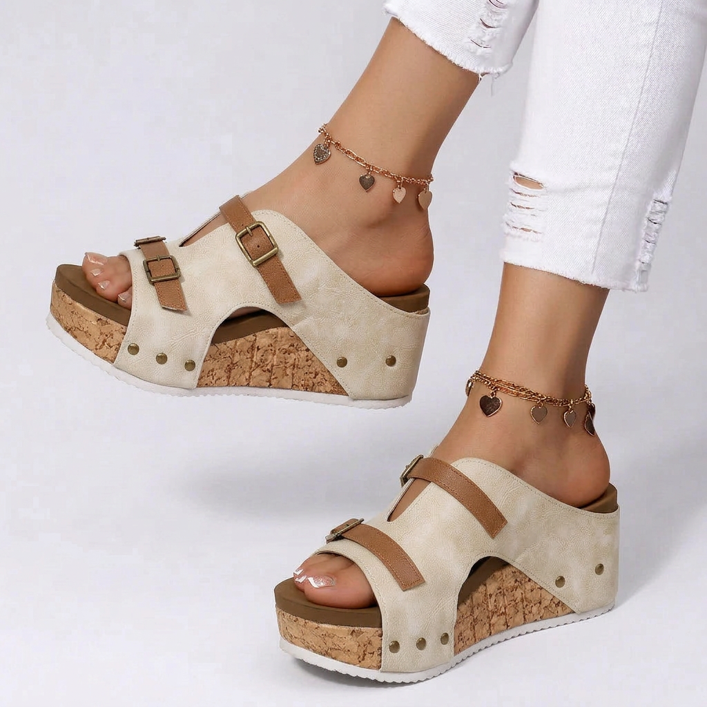 The Amalfi Platform Sandals