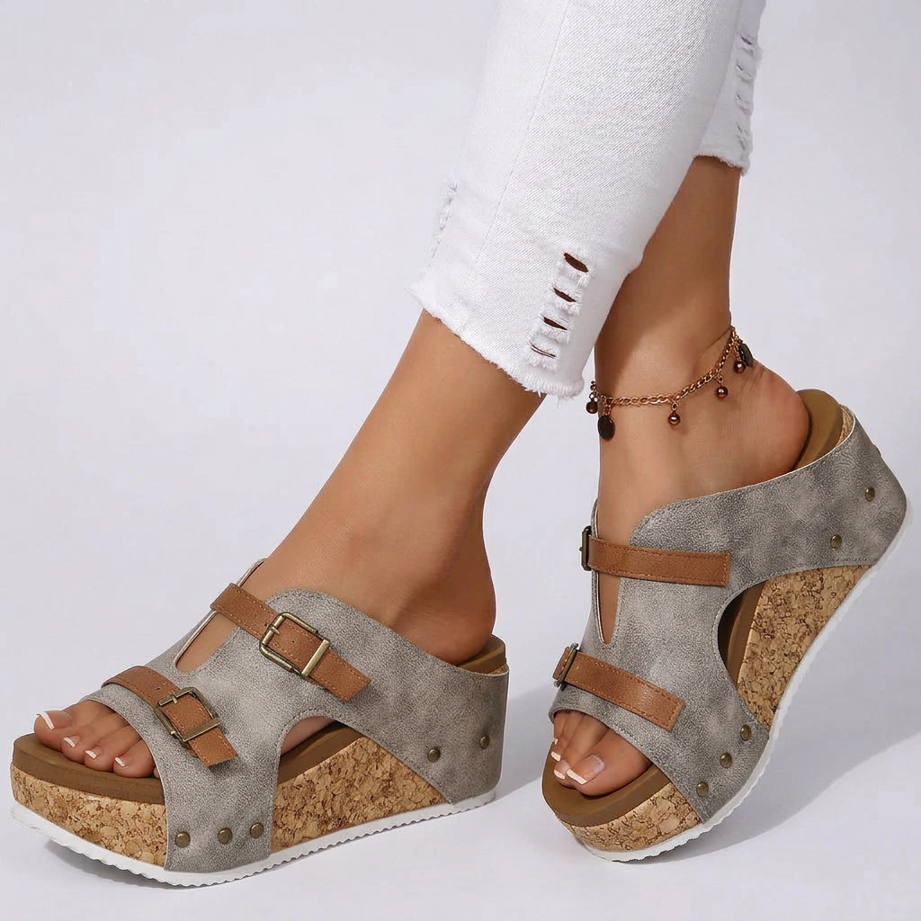 The Amalfi Platform Sandals