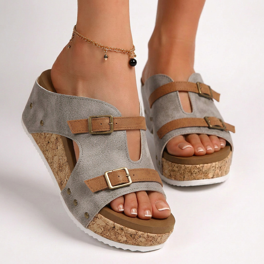 The Amalfi Platform Sandals