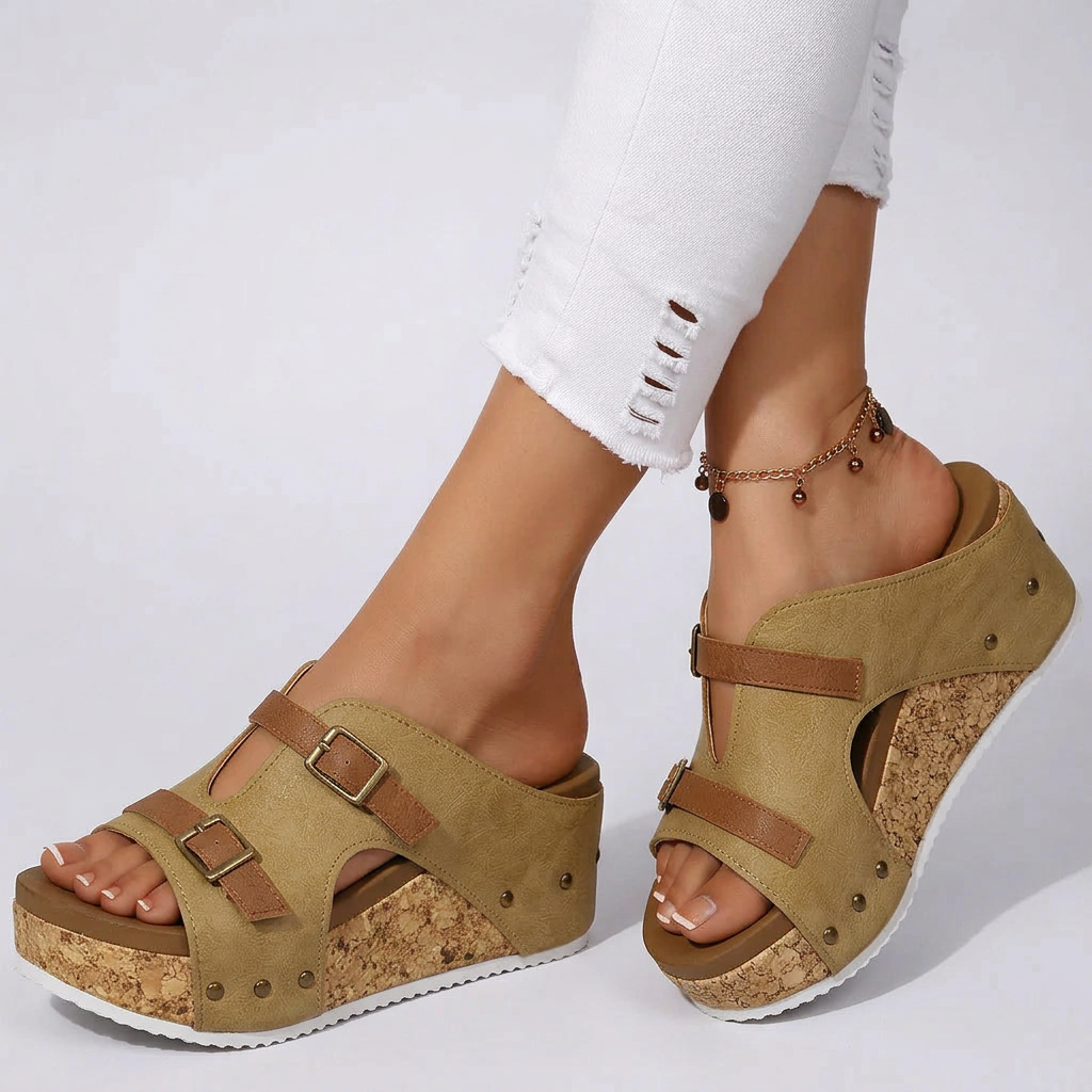 The Amalfi Platform Sandals