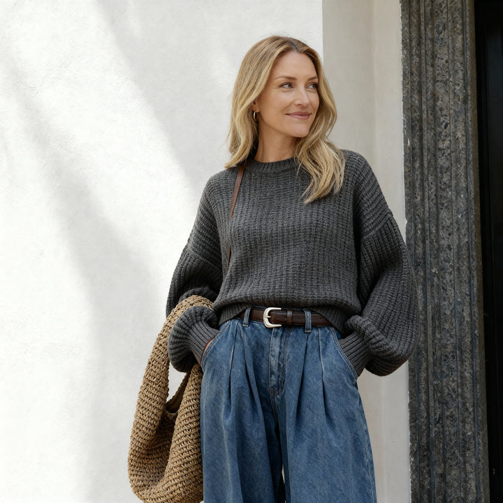 The Fireside Ribbed Sweater