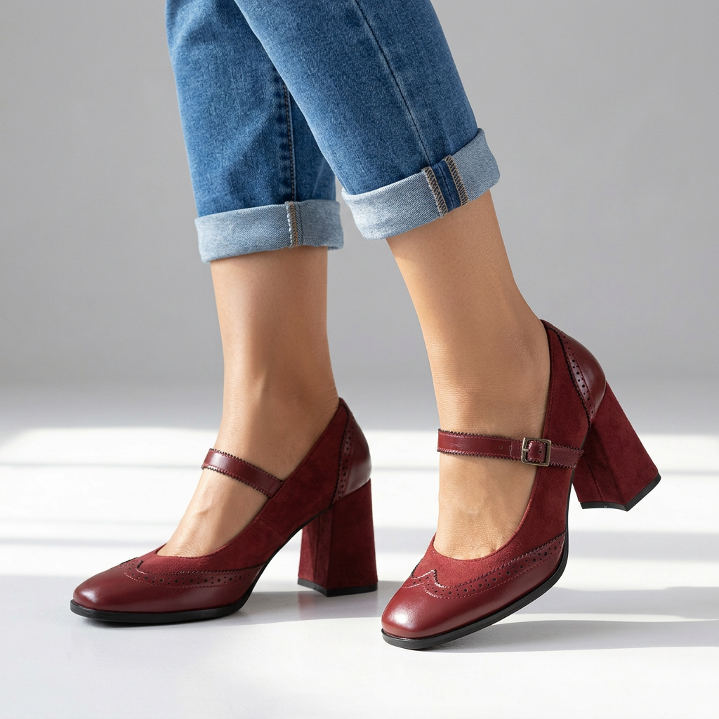 The Valeria Mary Jane Heels