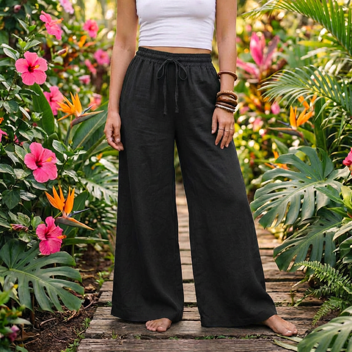 The Santorini Linen Pants