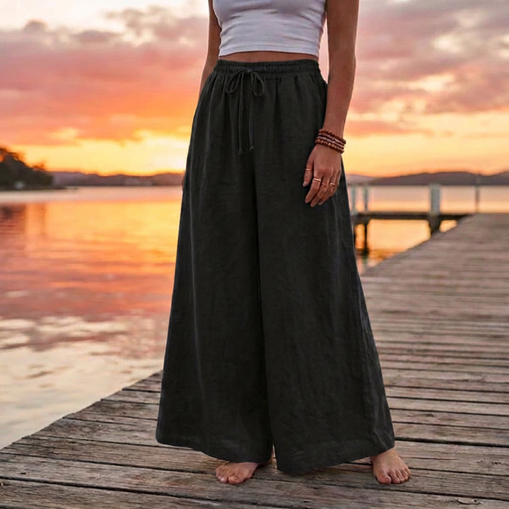 The Santorini Linen Pants