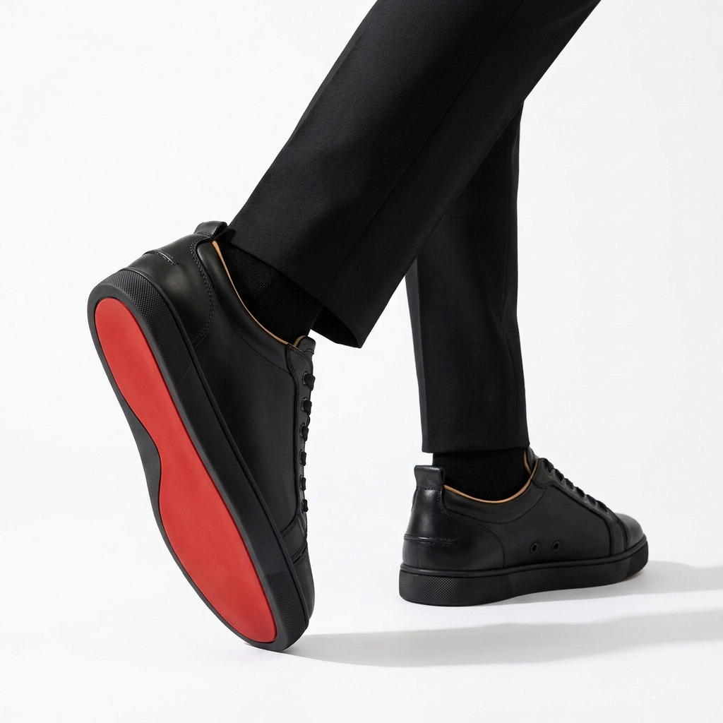 The Crimson Sole Sneaker