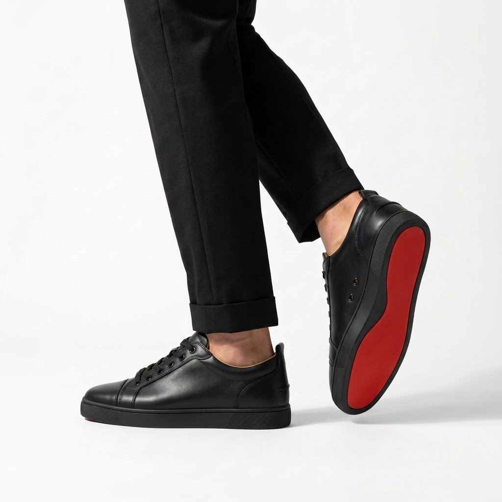 The Crimson Sole Sneaker