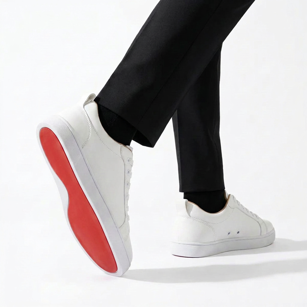The Crimson Sole Sneaker