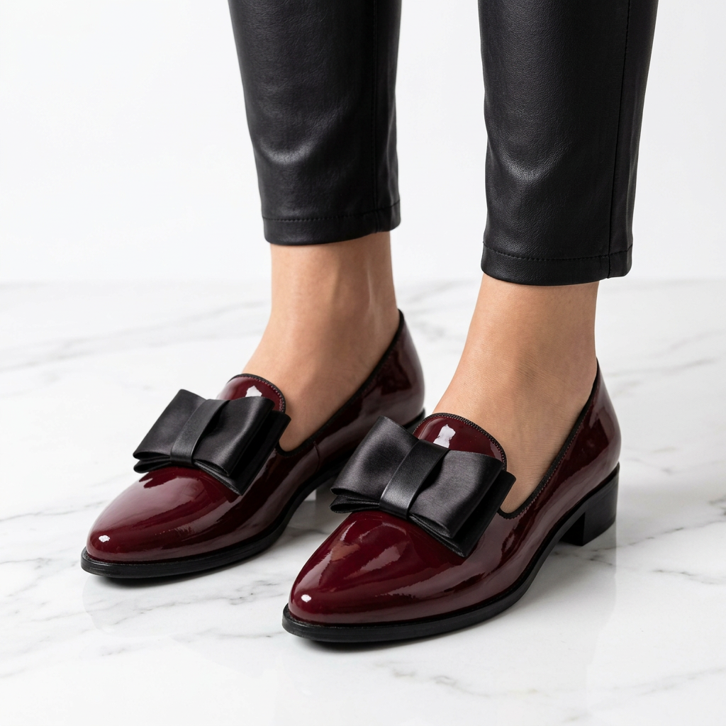 Scarlett Bow Loafers