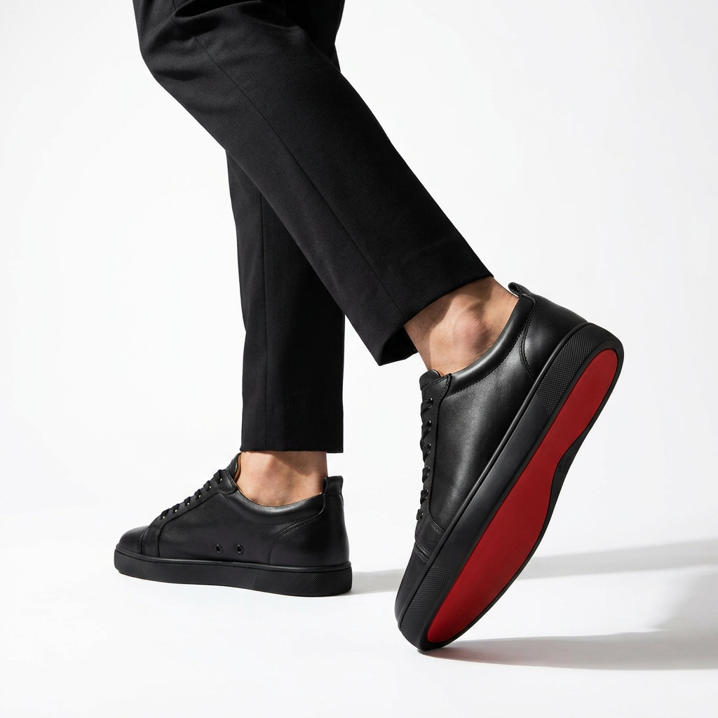 The Crimson Sole Sneaker