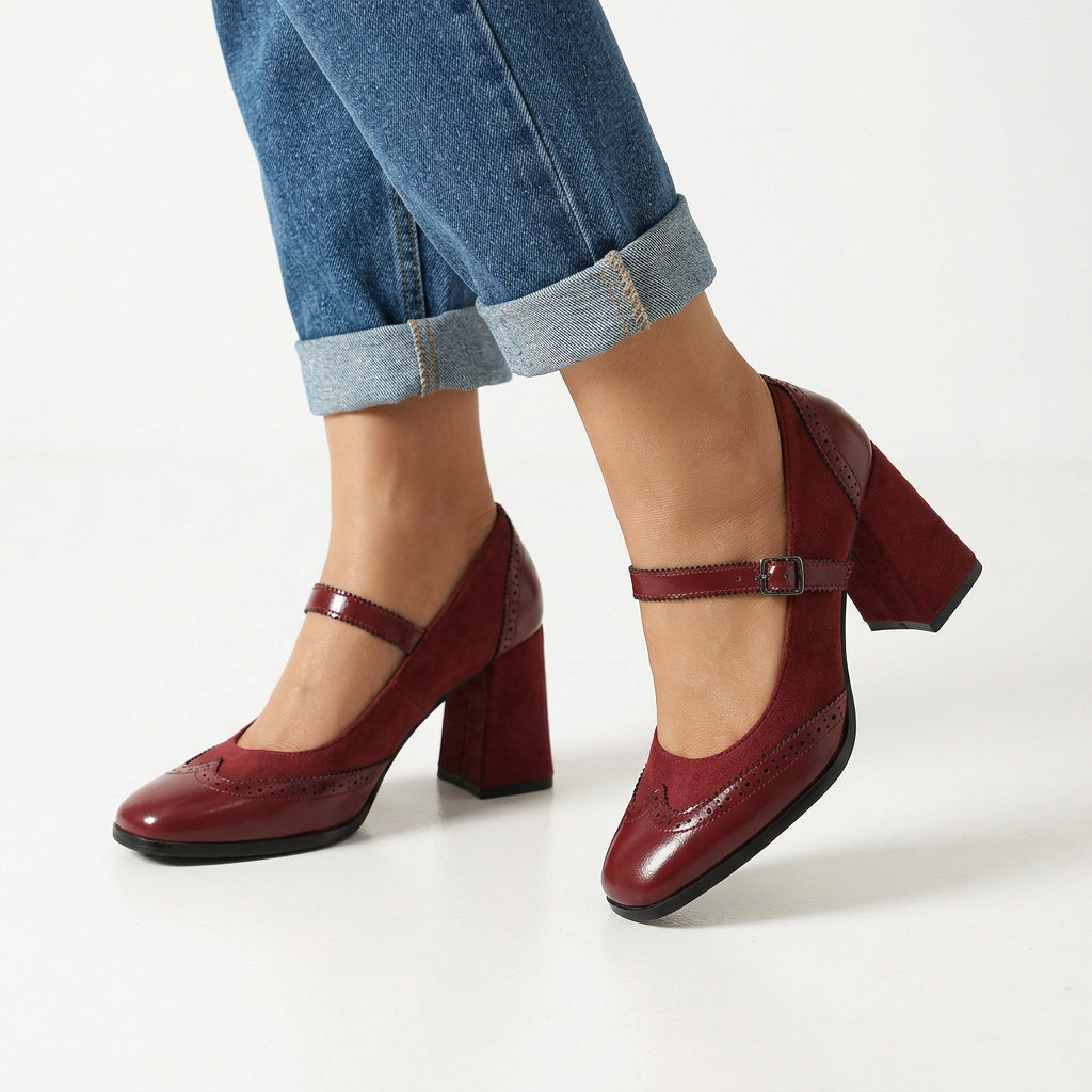 The Valeria Mary Jane Heels