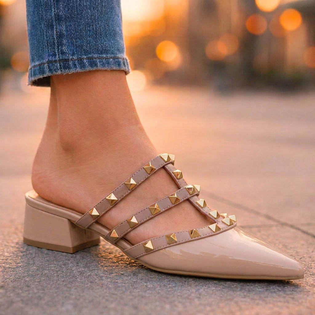 Valentine Studded Sandal