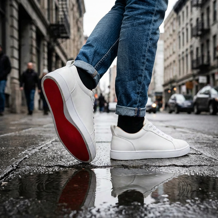 The Crimson Sole Sneaker