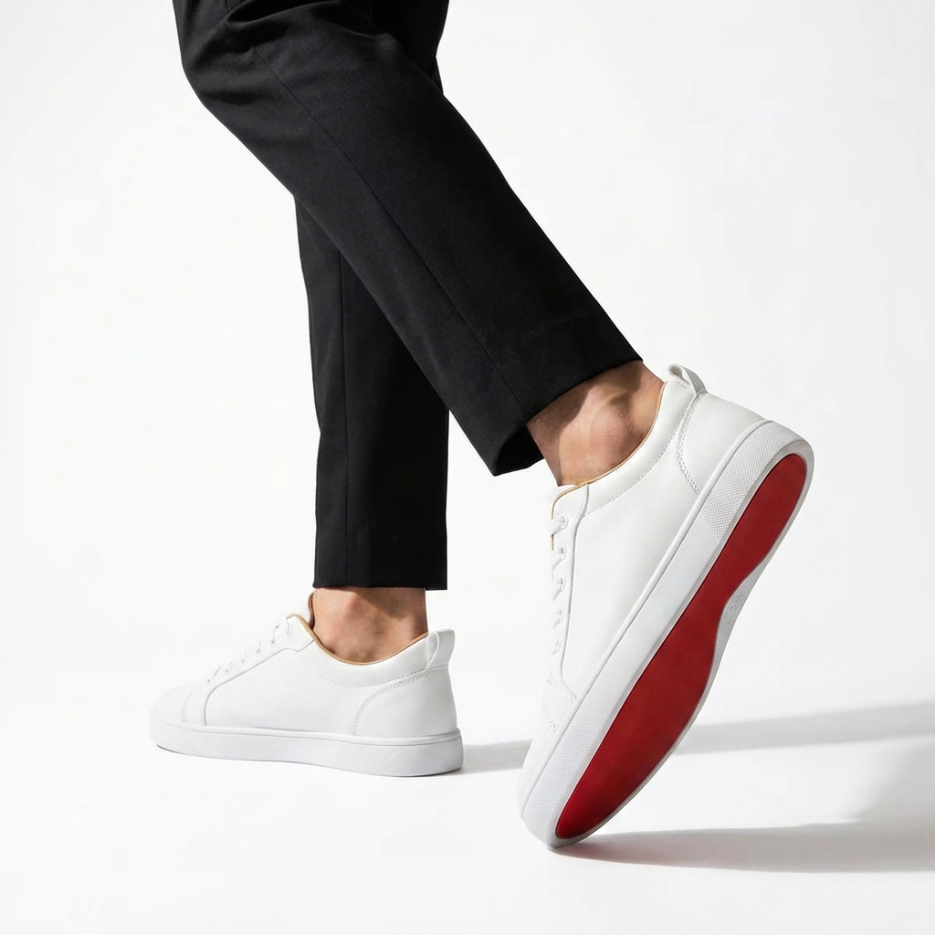 The Crimson Sole Sneaker
