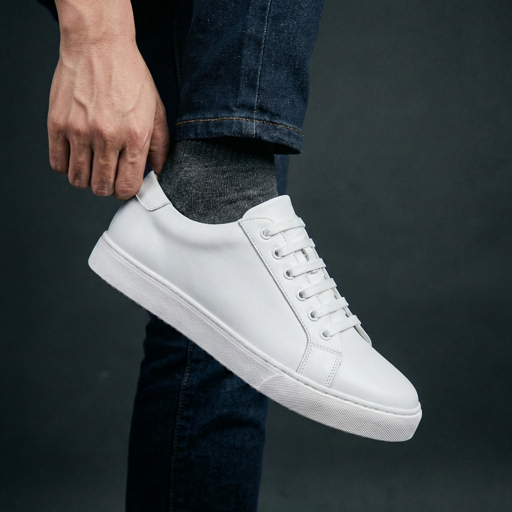 Hudson Leather Sneakers
