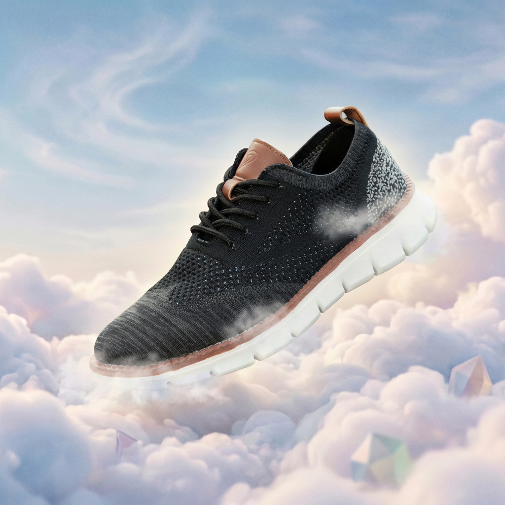 Hudson Leather Knit Sneakers